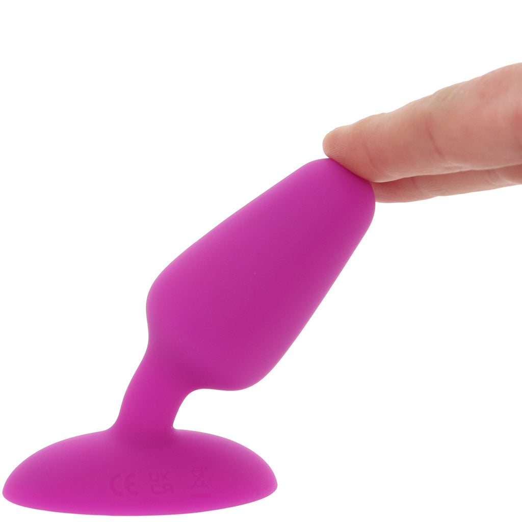 Bang! Vibrating Silicone Butt Plug in Purple Anal Sex Toys > Butt Plugs
