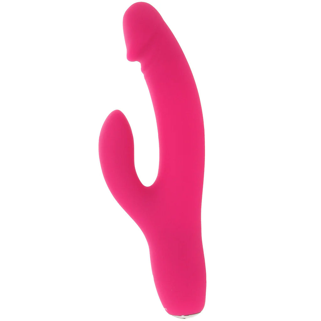 PinkCherry Realistic Slim Rabbit Vibe in Pink Vibrators > Rabbit Vibrators