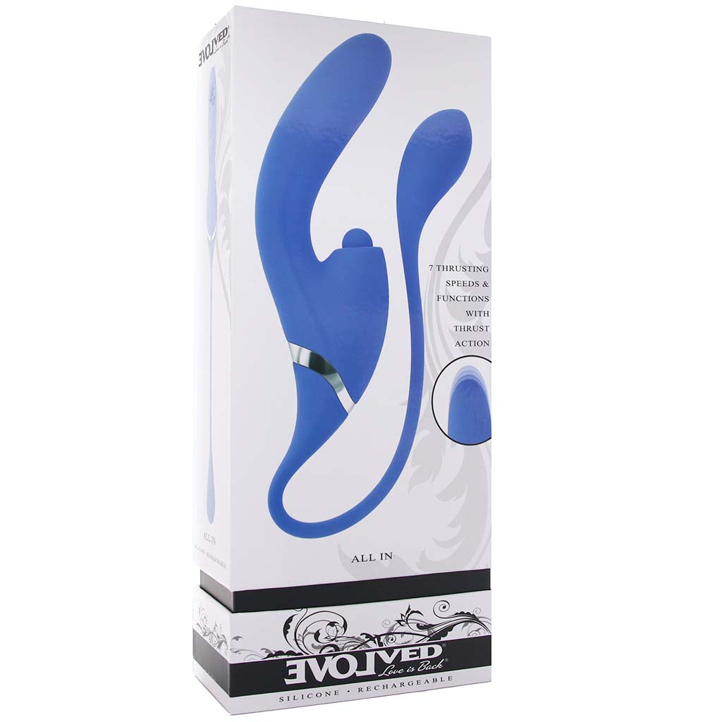 All In Thrusting Vibe with Anal Probe Vibrators > Rabbit Vibrators