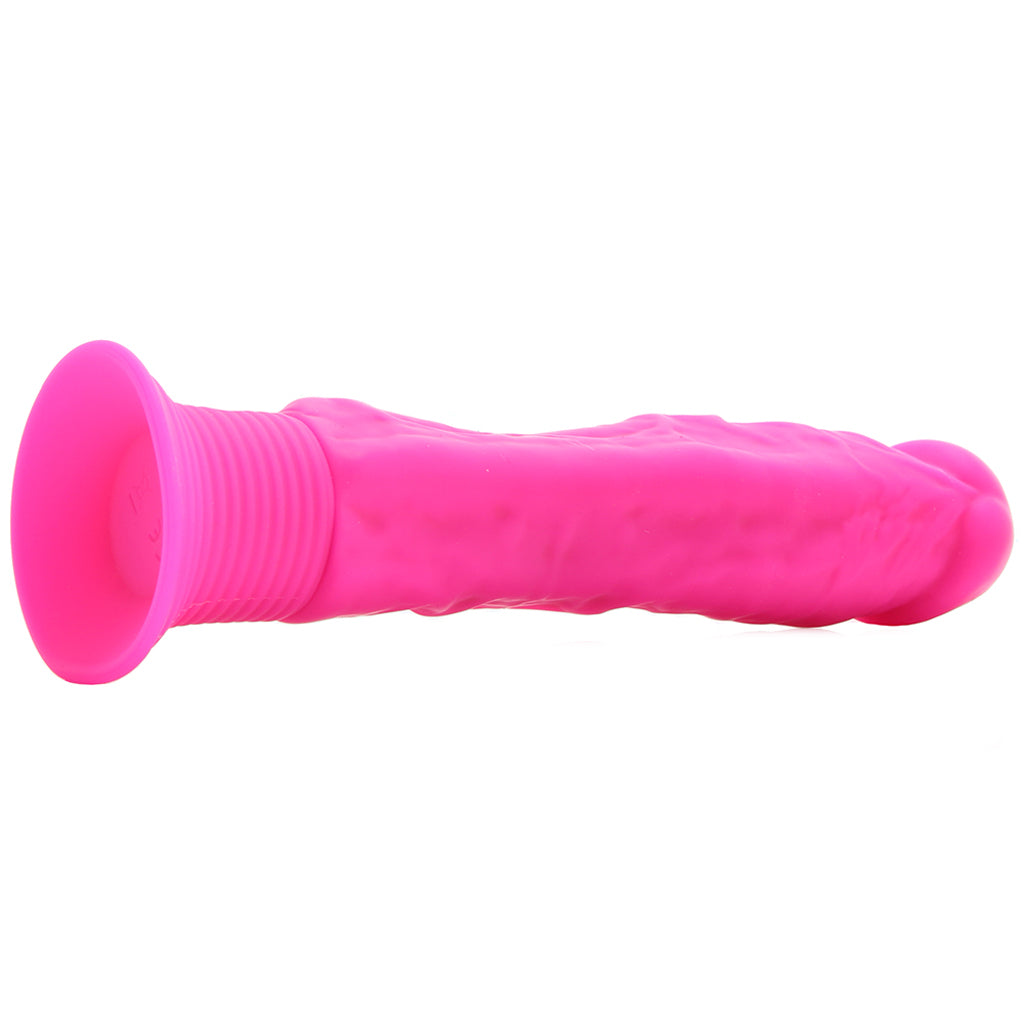 Neon Silicone Wall Banger Vibe in Pink Vibrators > Realistic Vibrator Dildos