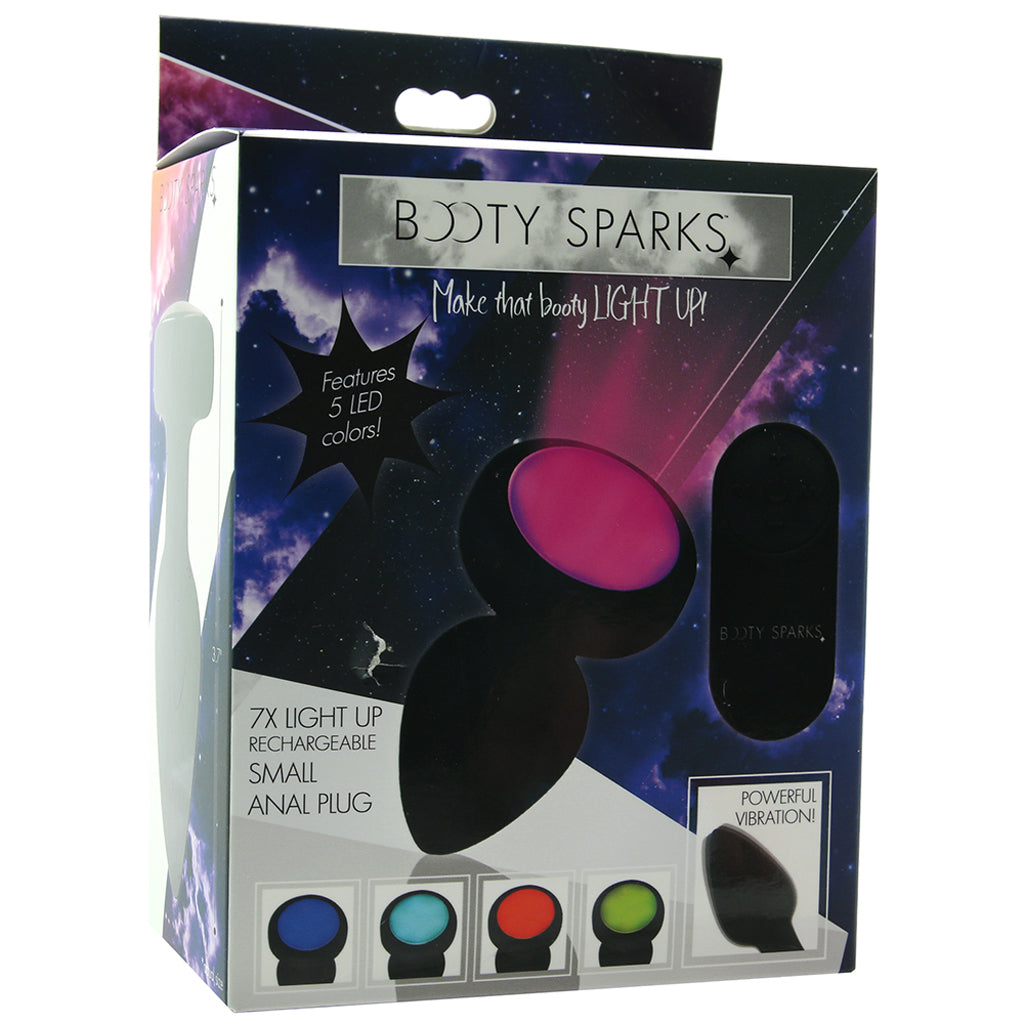Booty Sparks 7X Light Up Butt Plug in Small Anal Sex Toys > Butt Plugs