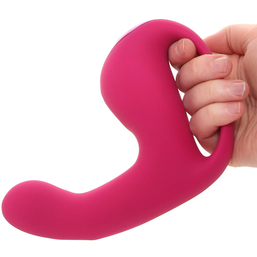 Riko Triple Thumping Finger Motion Vibe in Pink Vibrators > G-Spot Vibrators