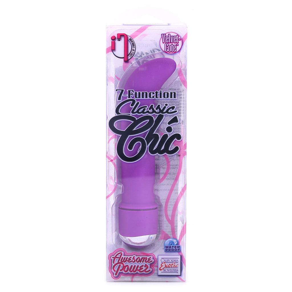 7 Function Classic Chic Mini G Vibe in Purple Vibrators > G-Spot Vibrators