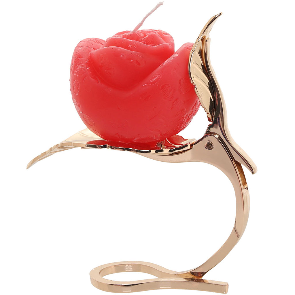 Master Series Burning Passion Rose Candle & Holder Bondage and Fetish > Tools & Accessories