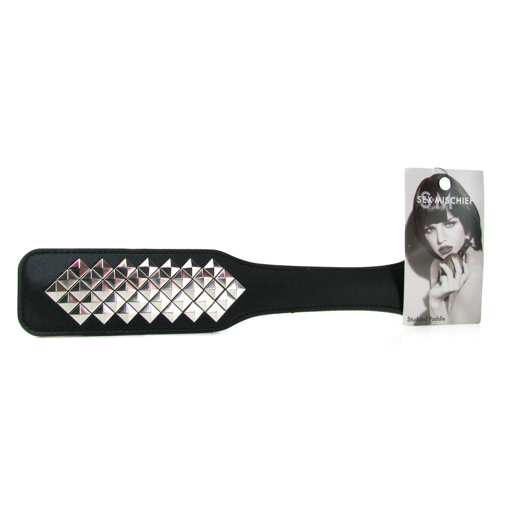 Studded Paddle Bondage and Fetish > Whips and Crops