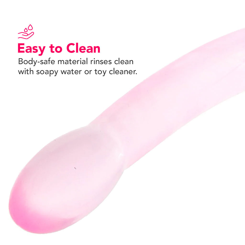 RealRock 17 Inch Double Ended Dildo in Pink Dildo Sex Toys > Double Ended Dildos