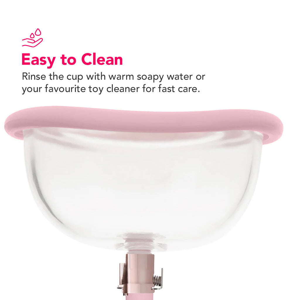 Pumped Rose Gold Pussy Pump Vibrators > Clitoral Suction & Stimulation
