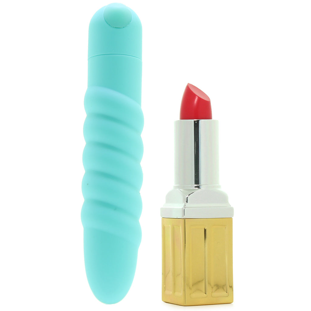Lola Rechargeable Twisty Bullet Vibe in Teal Vibrators > Bullet and Egg Vibrators