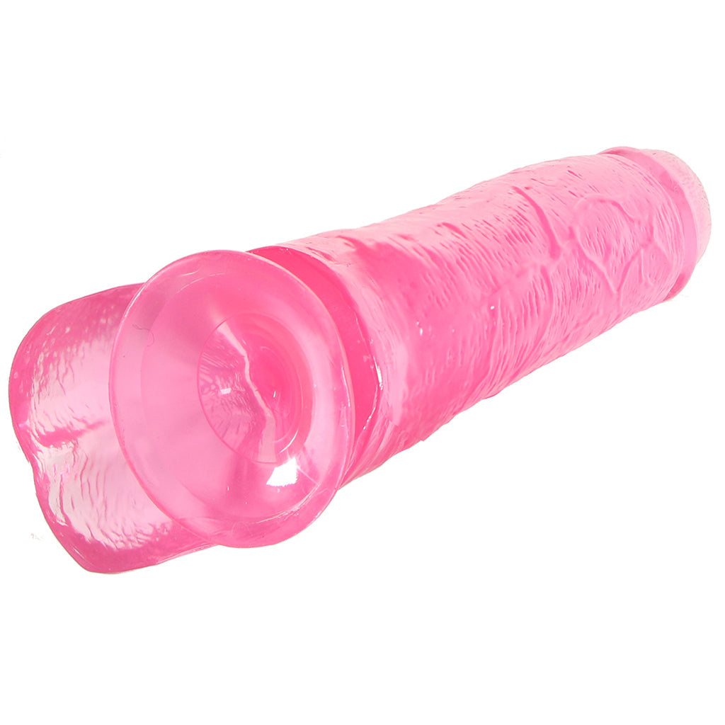 B Yours Plus Big n’ Bulky 10.5 Inch Ballsy Dildo in Pink Dildo Sex Toys > Realistic Dildos