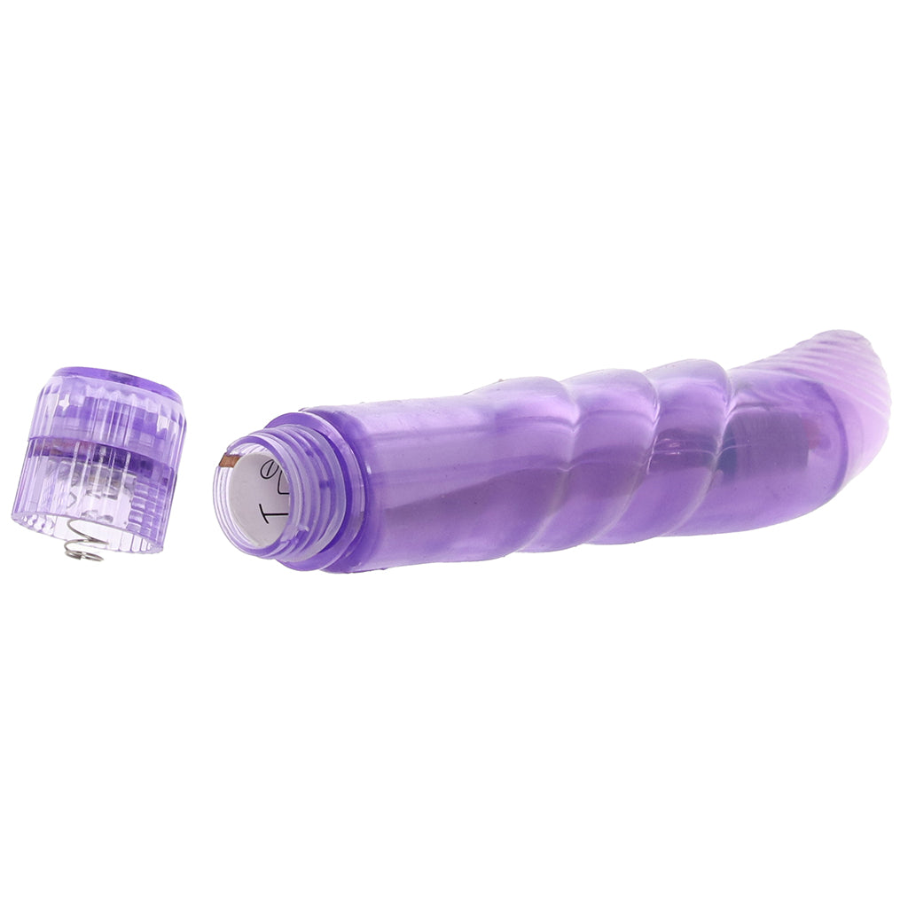 Basic Essentials Slim Softee Vibe in Purple Vibrators > G-Spot Vibrators