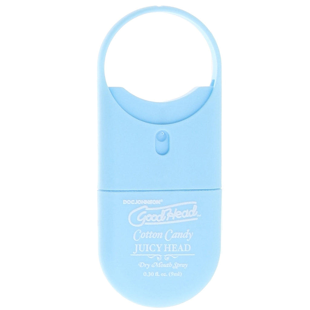 GoodHead Juicy Head Dry Mouth Spray To-Go in Cotton Candy Lubes and Lotions > Flavored Sex Lubes