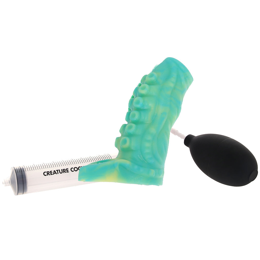 Creature Cocks Tentacle Squirting Enhancer in Green Male Enhancement > Extenders and Sleeves