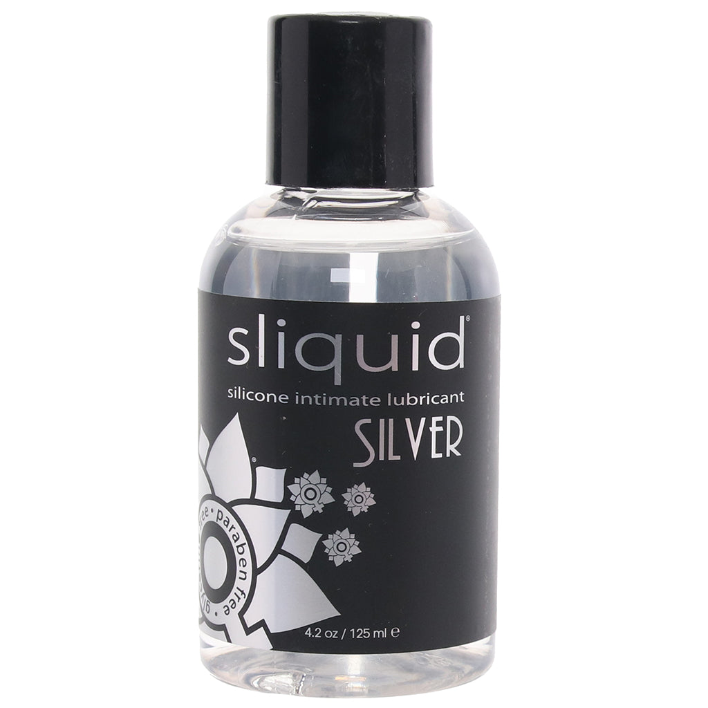 Silver Silicone Intimate Lubricant in 4.2oz/125ml Lubes and Lotions > Silicone Based Sex Lubes