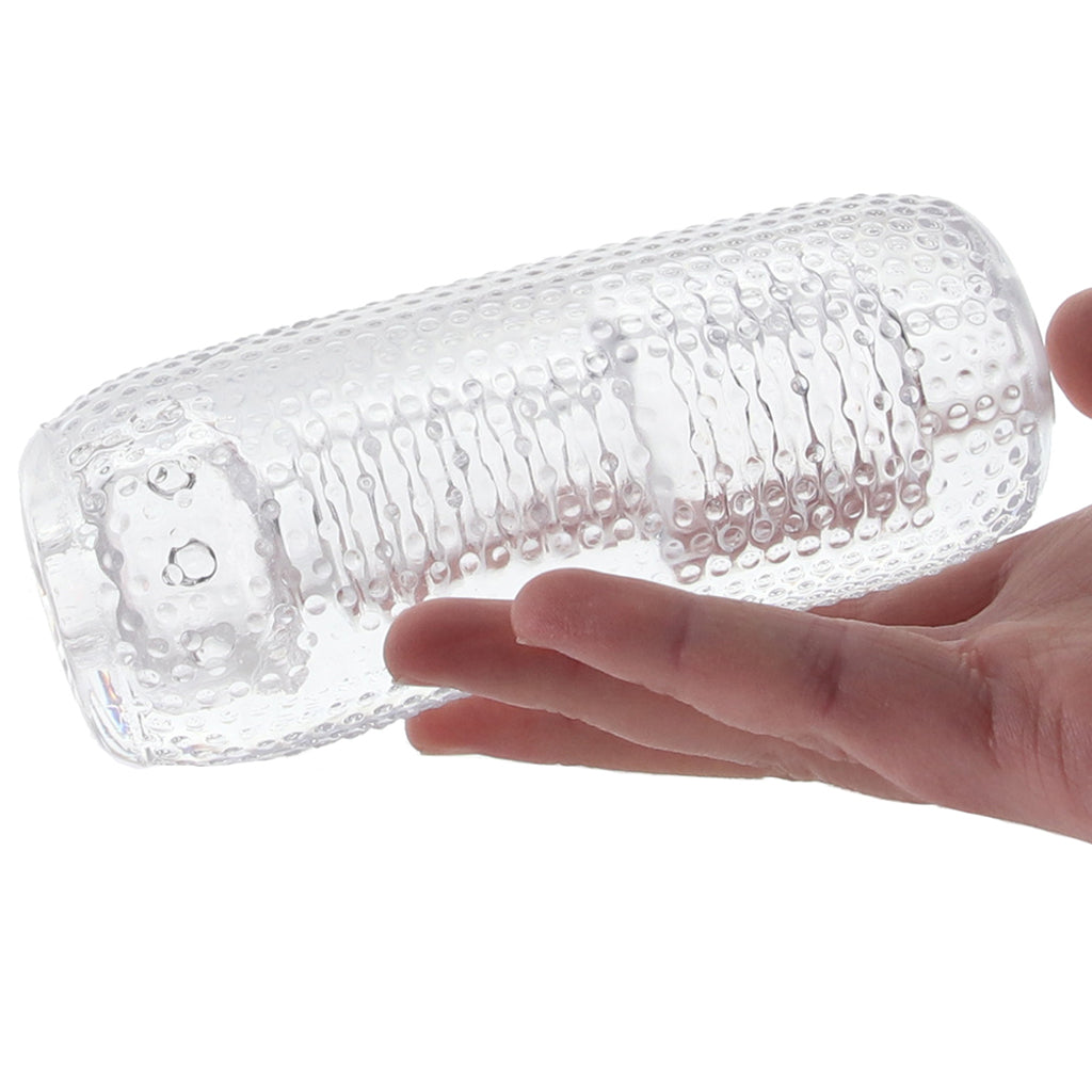 Royce Crystal Masturbator in Clear Male Masturbators > Pocket Strokers