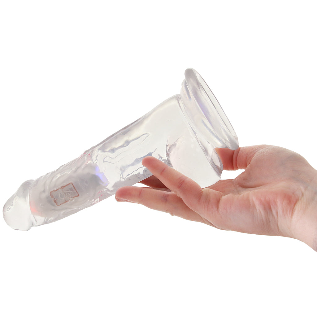 RealRock 7 Inch Light Up Vibrating Ballsy Dildo Vibrators > Realistic Vibrator Dildos
