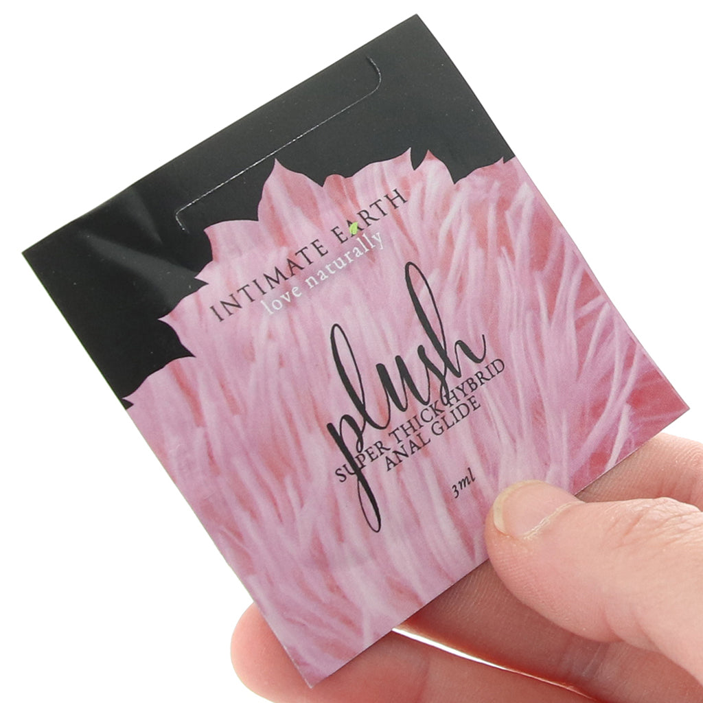 Plush Super Thick Hybrid Anal Glide in .1oz/3ml Lubes and Lotions > Hybrid Lubricants