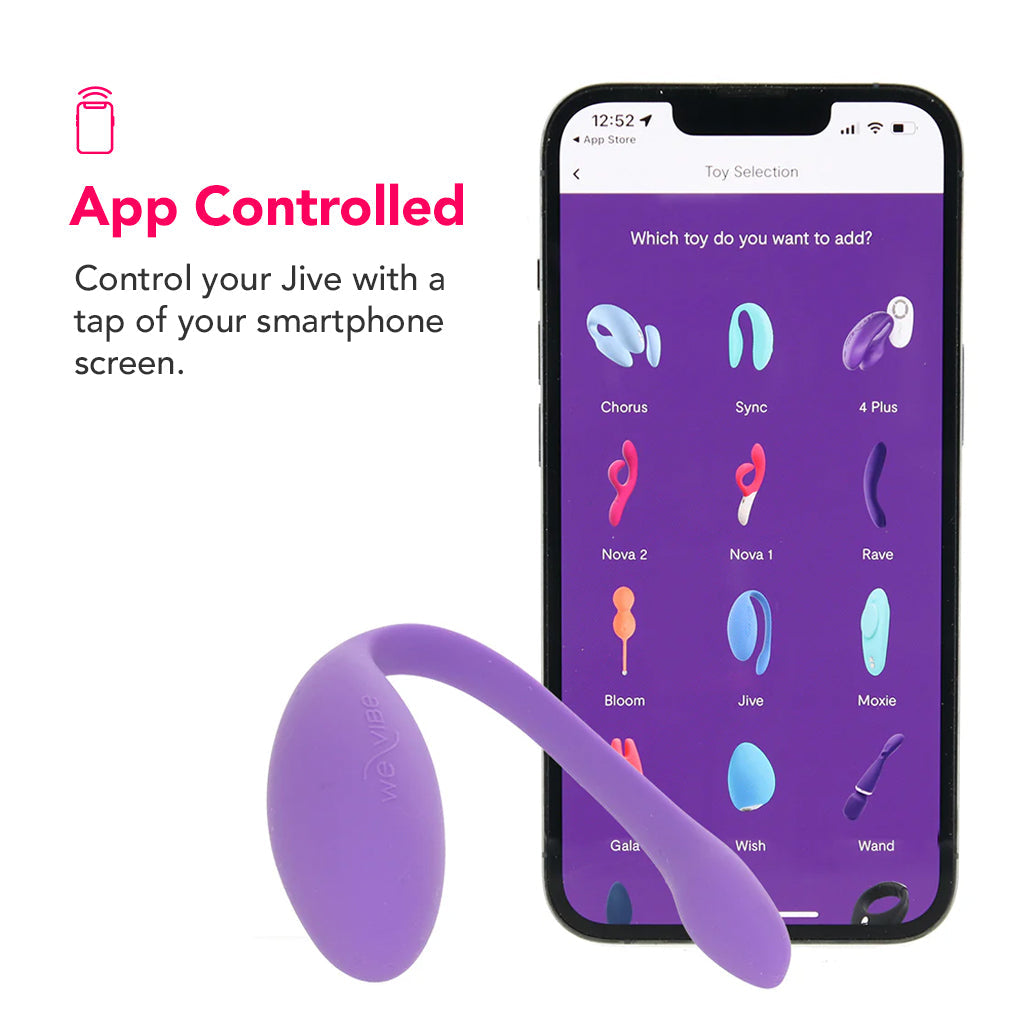 WeVibe Jive Lite Wearable Vibe in Purple Vibrators > G-Spot Vibrators