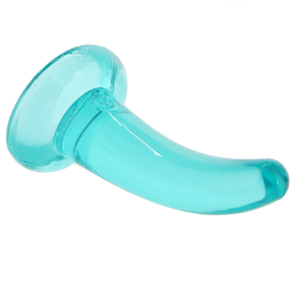 RealRock 5 Inch Slim Dildo in Turquoise Dildo Sex Toys > Anal Dildos