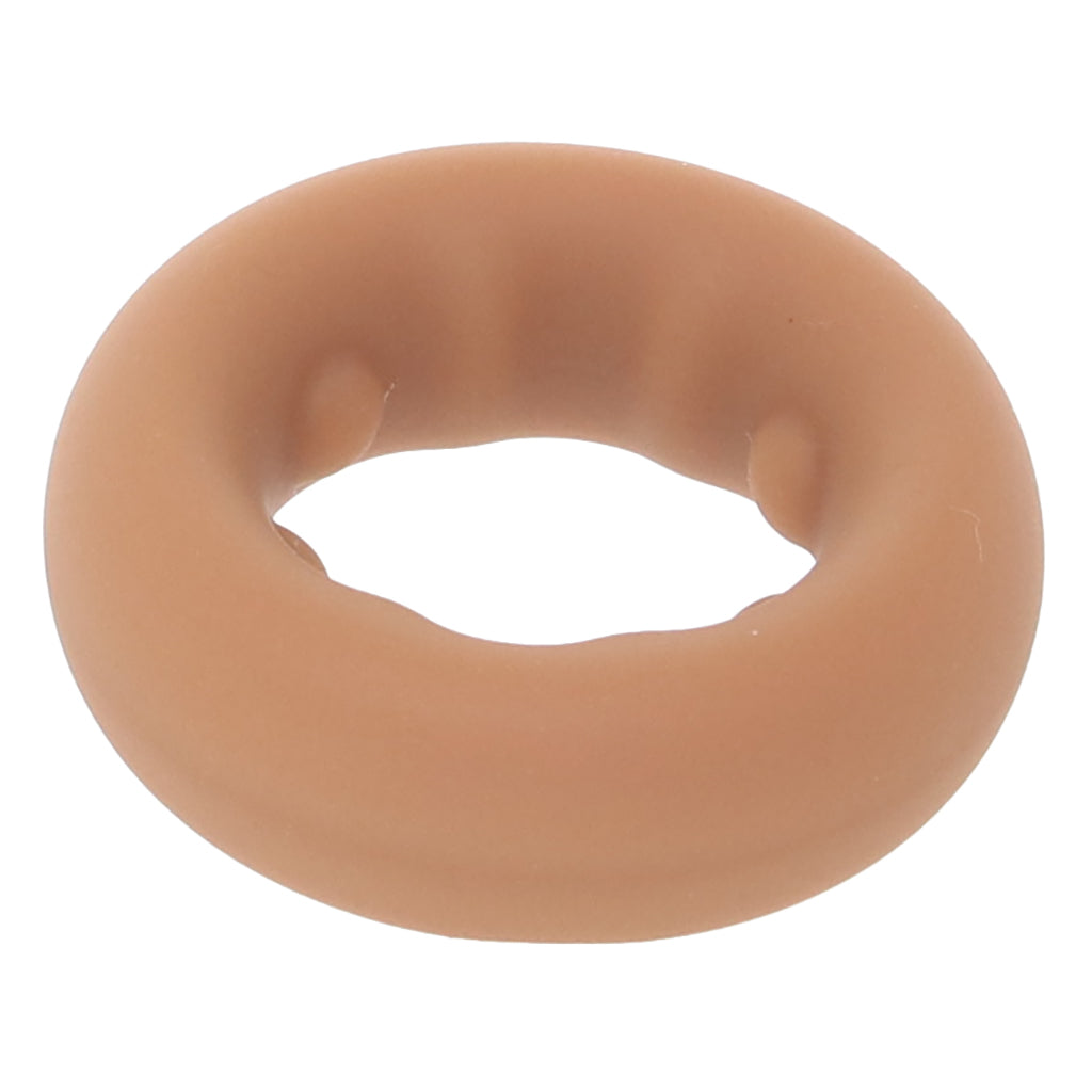 Gunner Liquid Silicone Super Stretch C-Ring in Tan Cock Rings