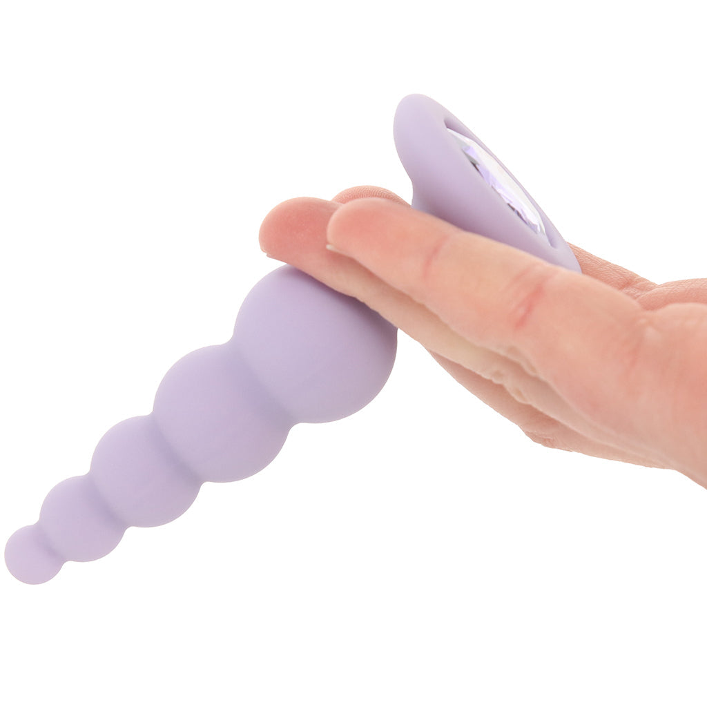 First Time Crystal Beaded Duo Anal Sex Toys > Butt Plugs
