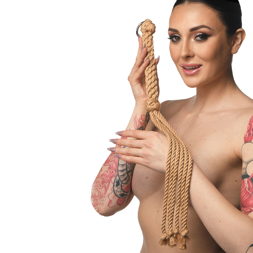 Master Series Swashbuckler Rope Flogger Bondage and Fetish > Whips and Crops