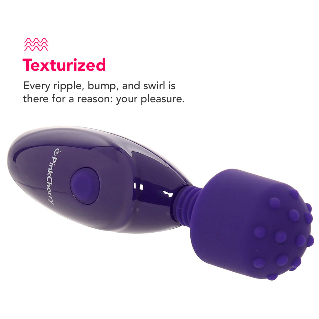 PinkCherry Baby Nubby Rechargeable Mini Wand Vibrators > Clitoral Stimulators