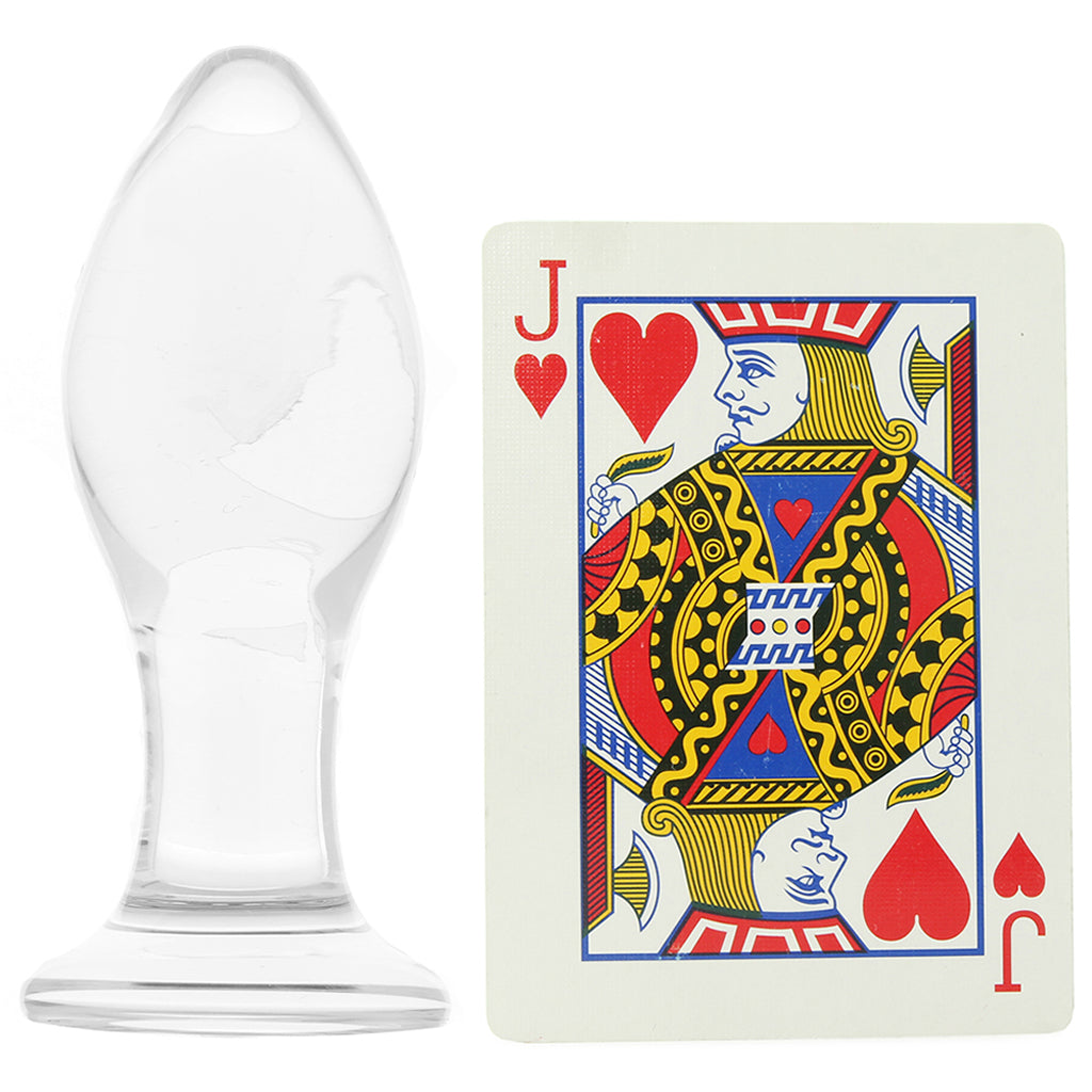 gläs 4 Inch Classic Butt Plug Anal Sex Toys > Butt Plugs