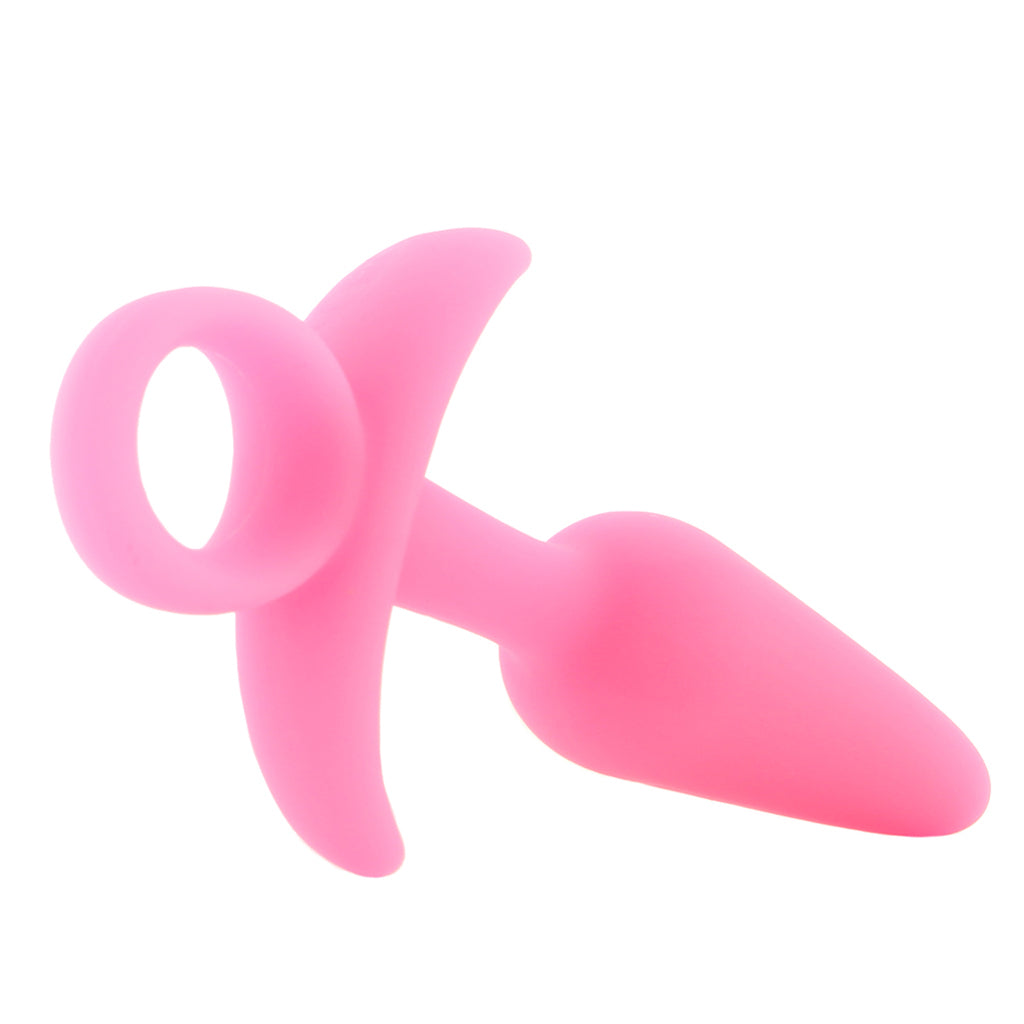Firefly Prince Small Butt Plug in Glowing Pink Anal Sex Toys > Butt Plugs