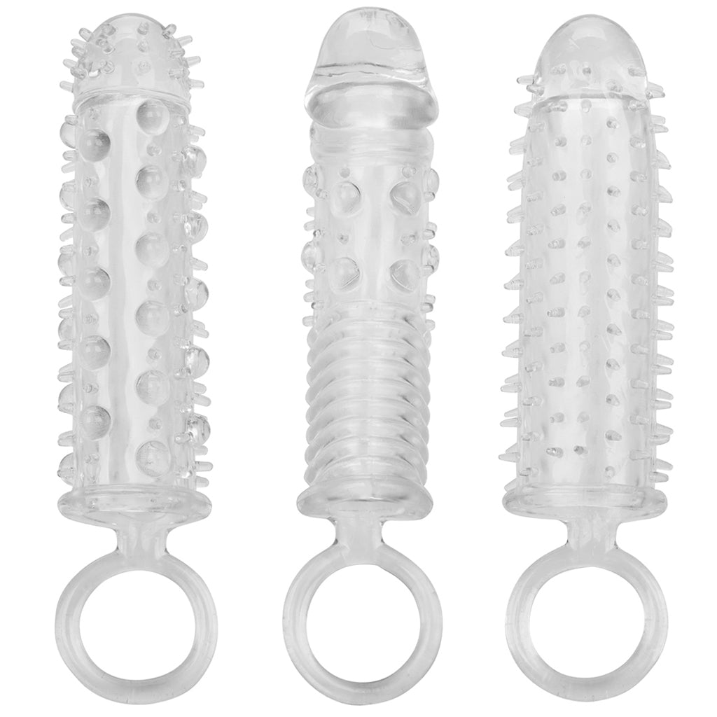3-Piece Penis Extension Set Male Enhancement > Extenders and Sleeves