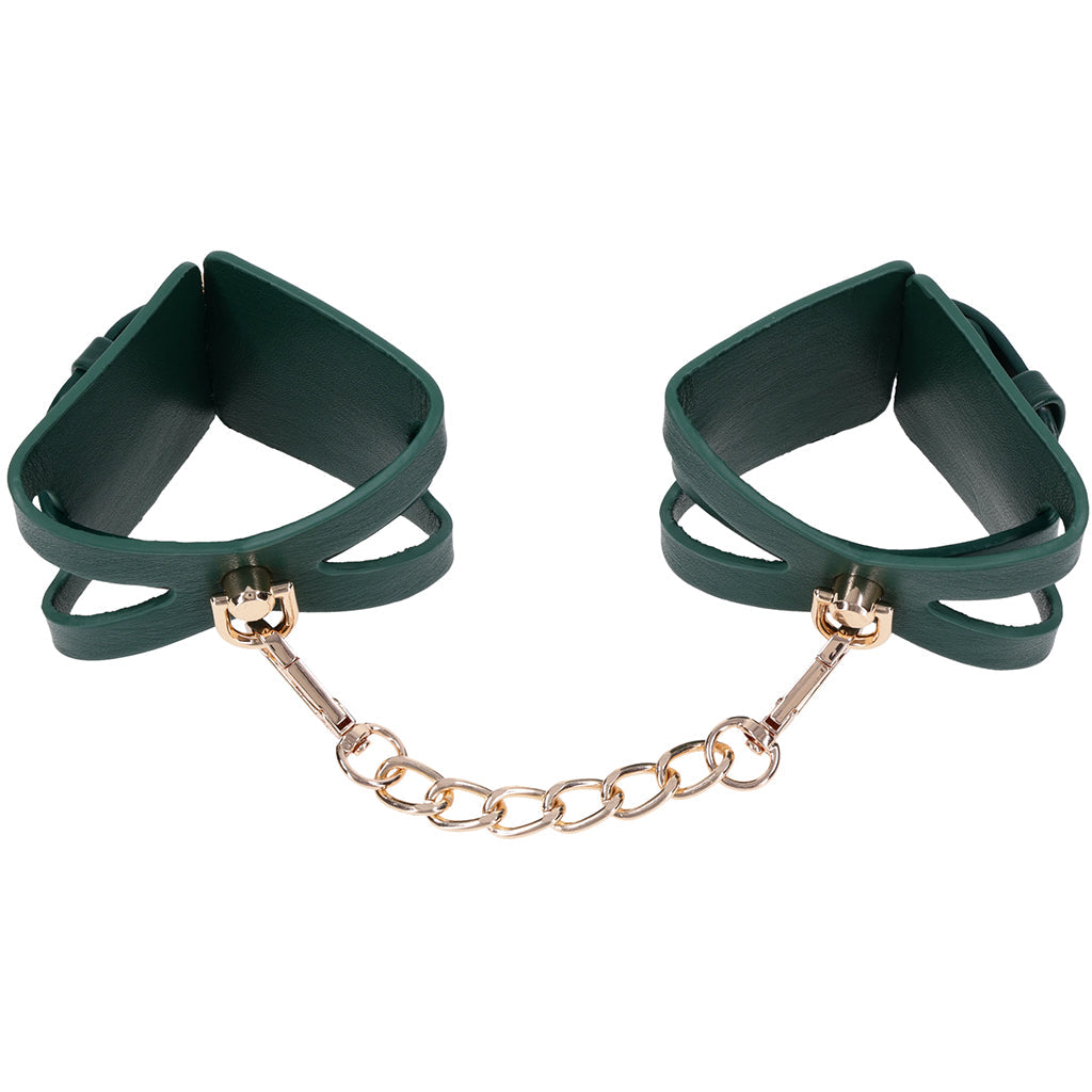 Sex & Mischief Indica Cutout Cuffs Bondage and Fetish > Wrist and Ankle Cuffs