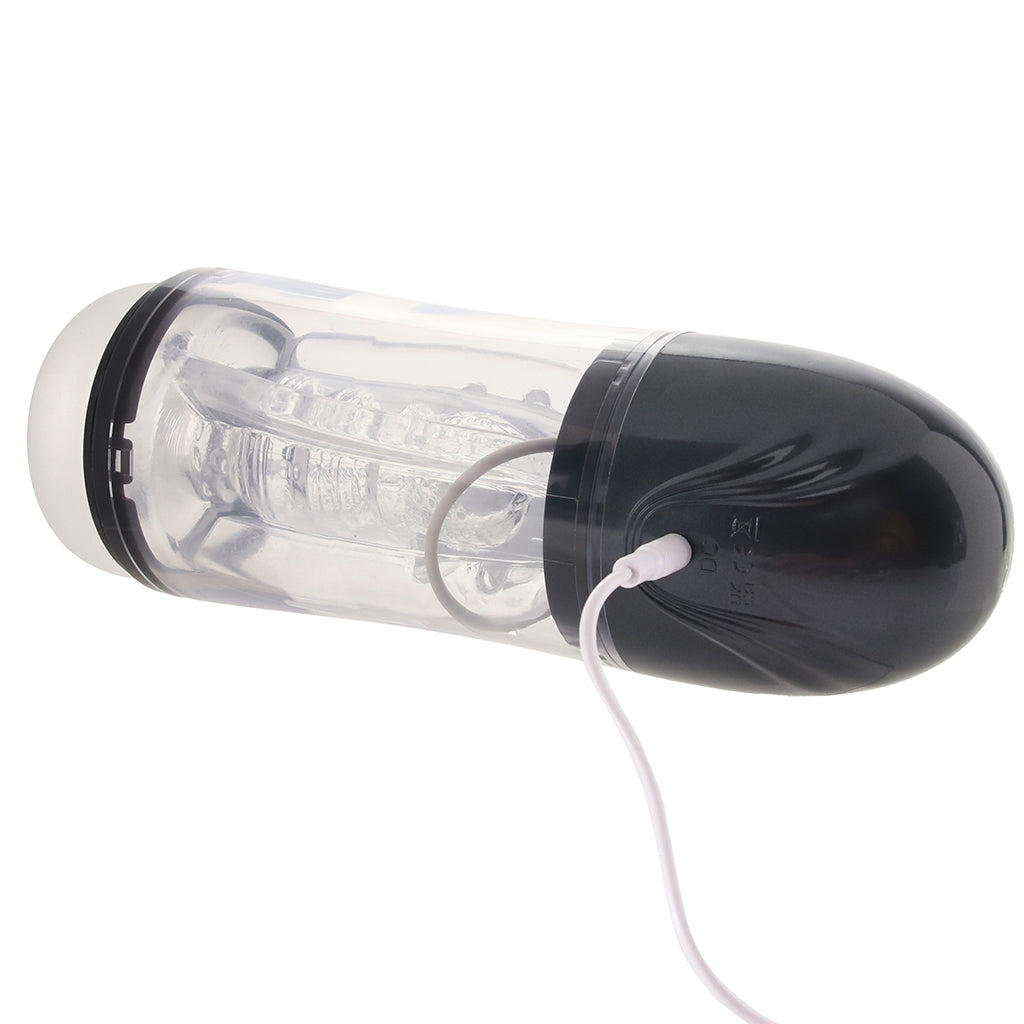 Pumped SonicPull Auto Stroker in Gunmetal Male Masturbators > Auto Strokers