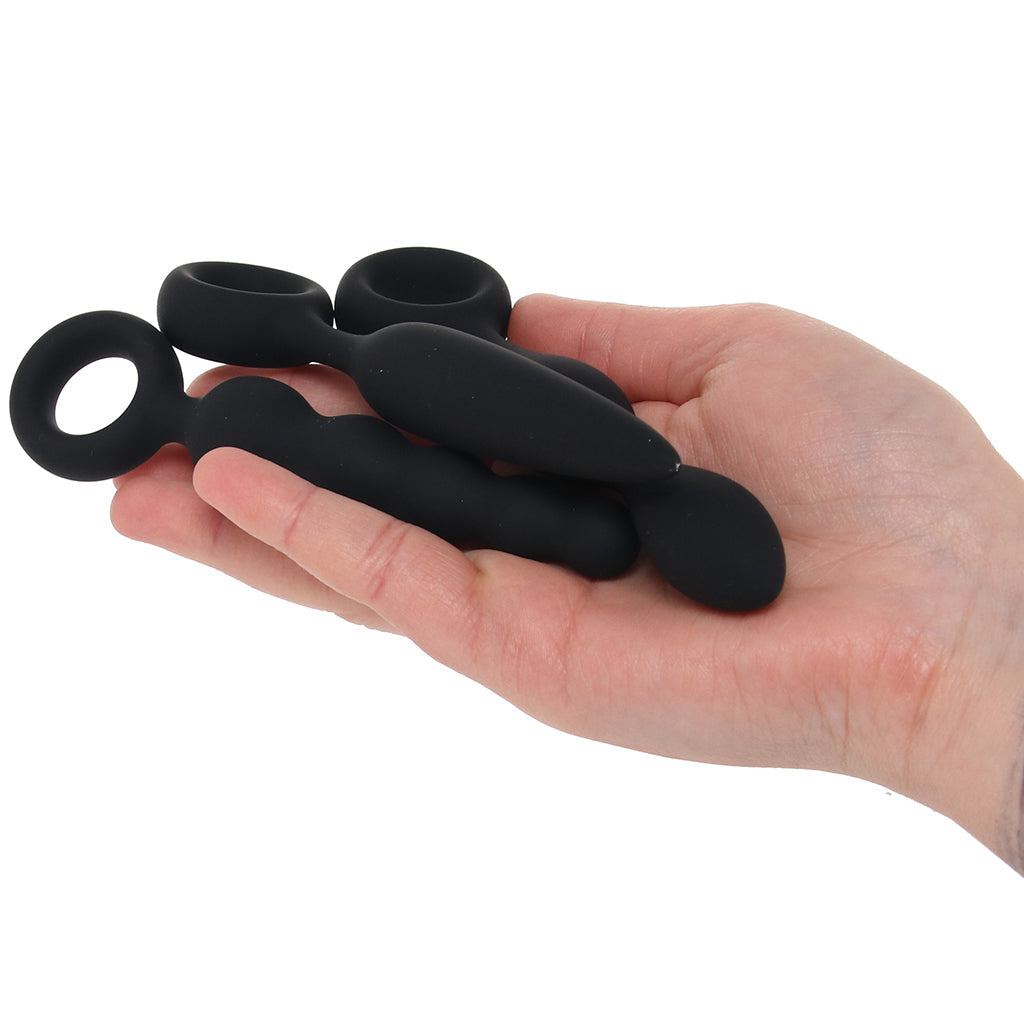 Renegade Trio 3 Piece Butt Plug Set Anal Sex Toys > Butt Plugs