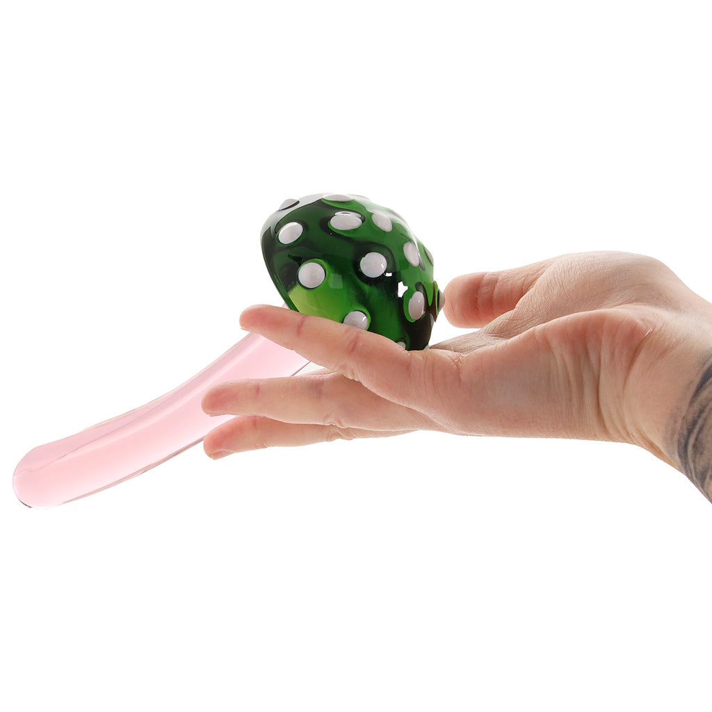 gläs Magic Mushroom Glass Dildo Dildo Sex Toys > Pyrex Glass Dildos