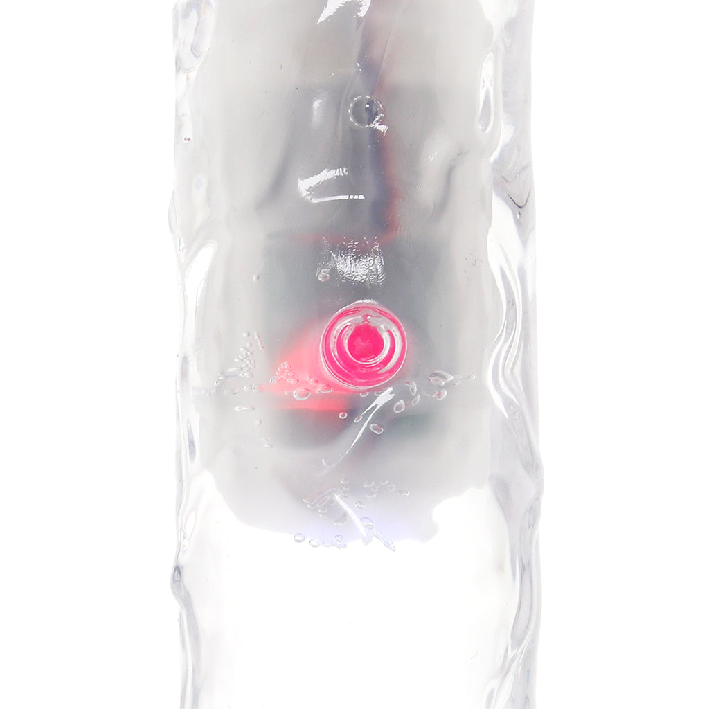 RealRock 8 Inch Light Up Vibrating Ballsy Dildo Vibrators > Realistic Vibrator Dildos