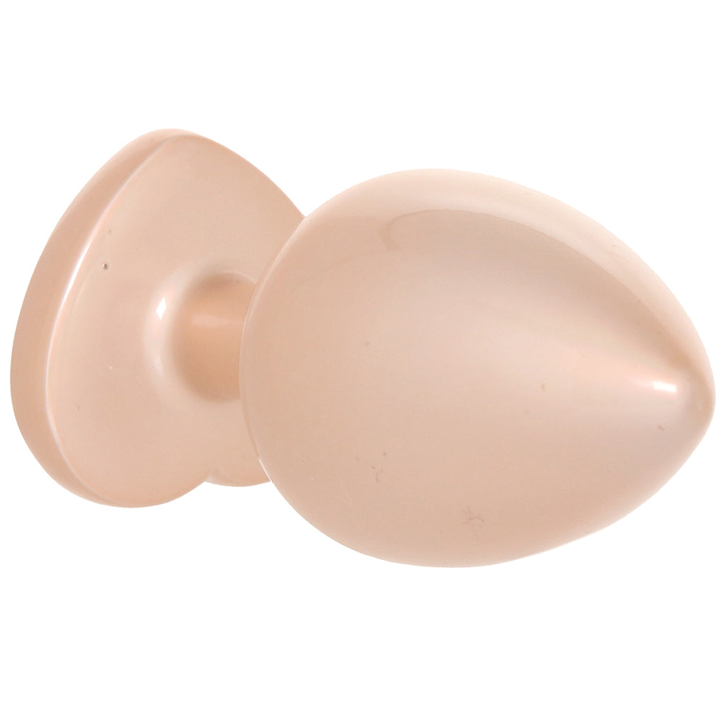 Booty Bling Gold Metal Jewelled Butt Plug in Large Anal Sex Toys > Butt Plugs