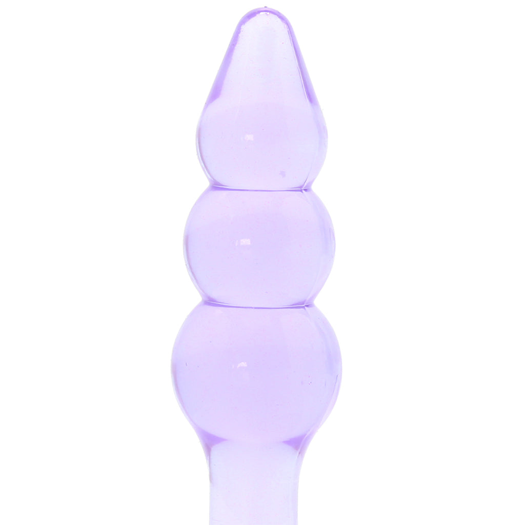 Jelly Rancher Ripple T Butt Plug in Purple Anal Sex Toys > Butt Plugs