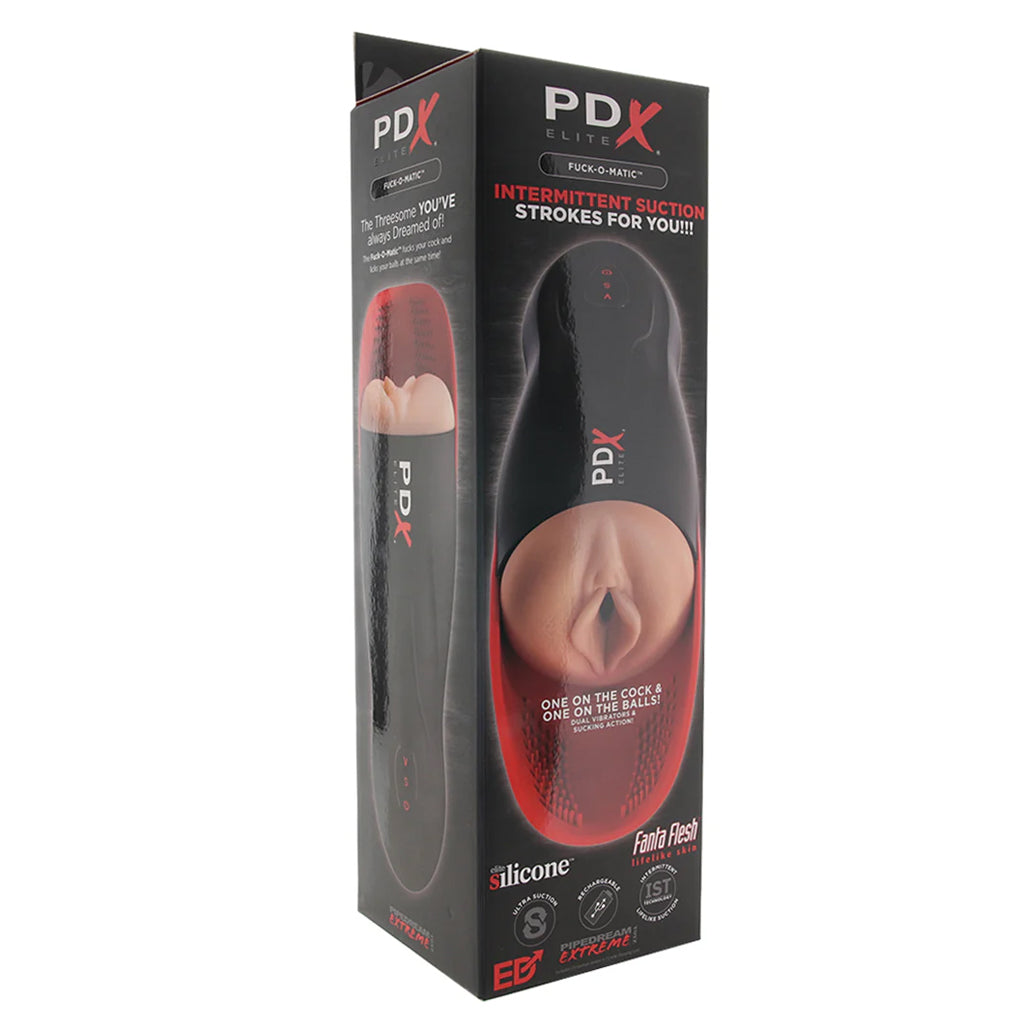 PDX Elite F**k-O-Matic Auto Suction Stroker Male Masturbators > Auto Strokers