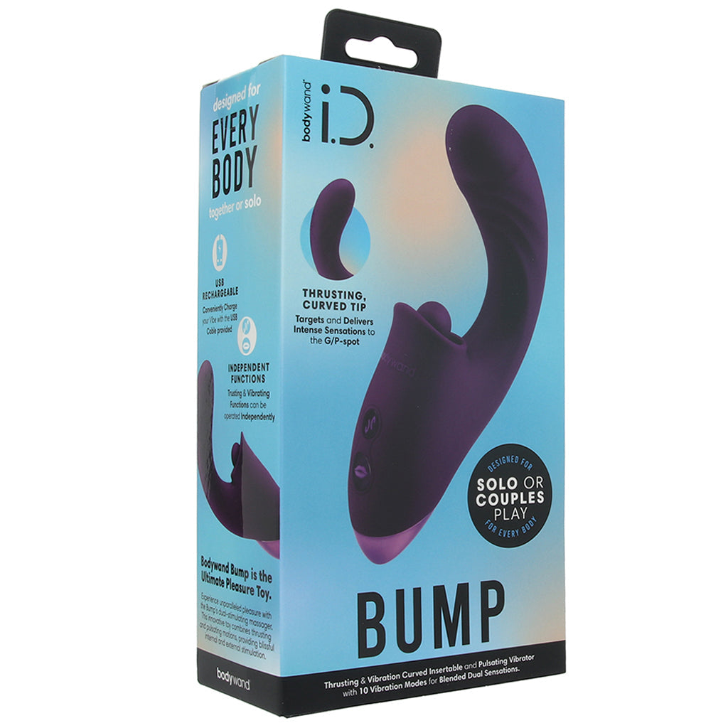 BodyWand ID Bump Dual Stim Vibe Vibrators > Rabbit Vibrators