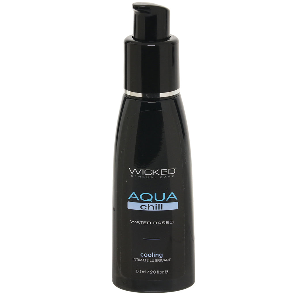 Aqua Chill Cooling Water Based Lube in 2oz/60mL Lubes and Lotions > Stimulating Lubricants