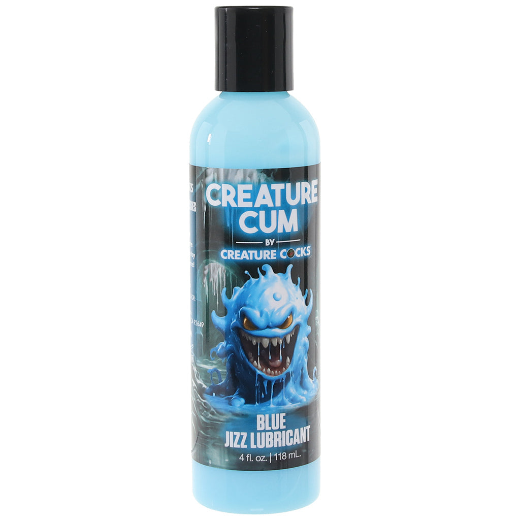 Creature Cum Water-Based Blue Lube in 4oz/118ml Shop by Brand > Creature Cocks