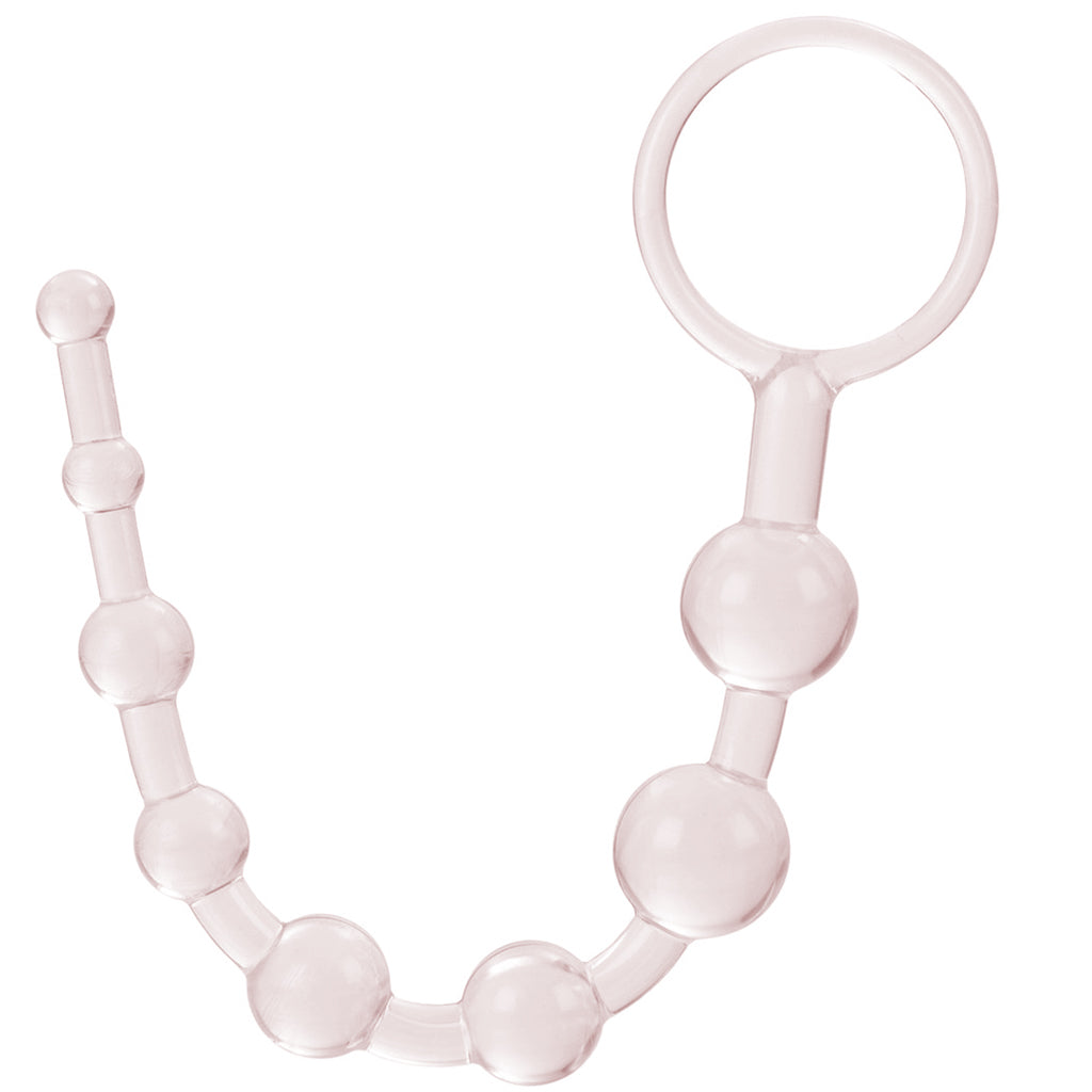 Shane's World Anal 101 Intro Beads in Clear Anal Sex Toys > Anal Beads