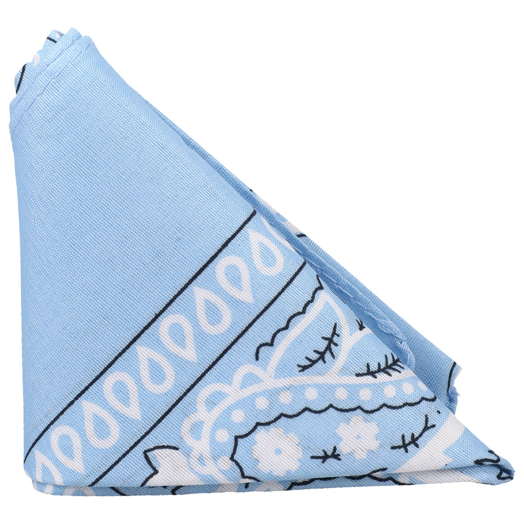 Rock Solid The Code C-Ring and Bandana Set in Light Blue Cock Rings