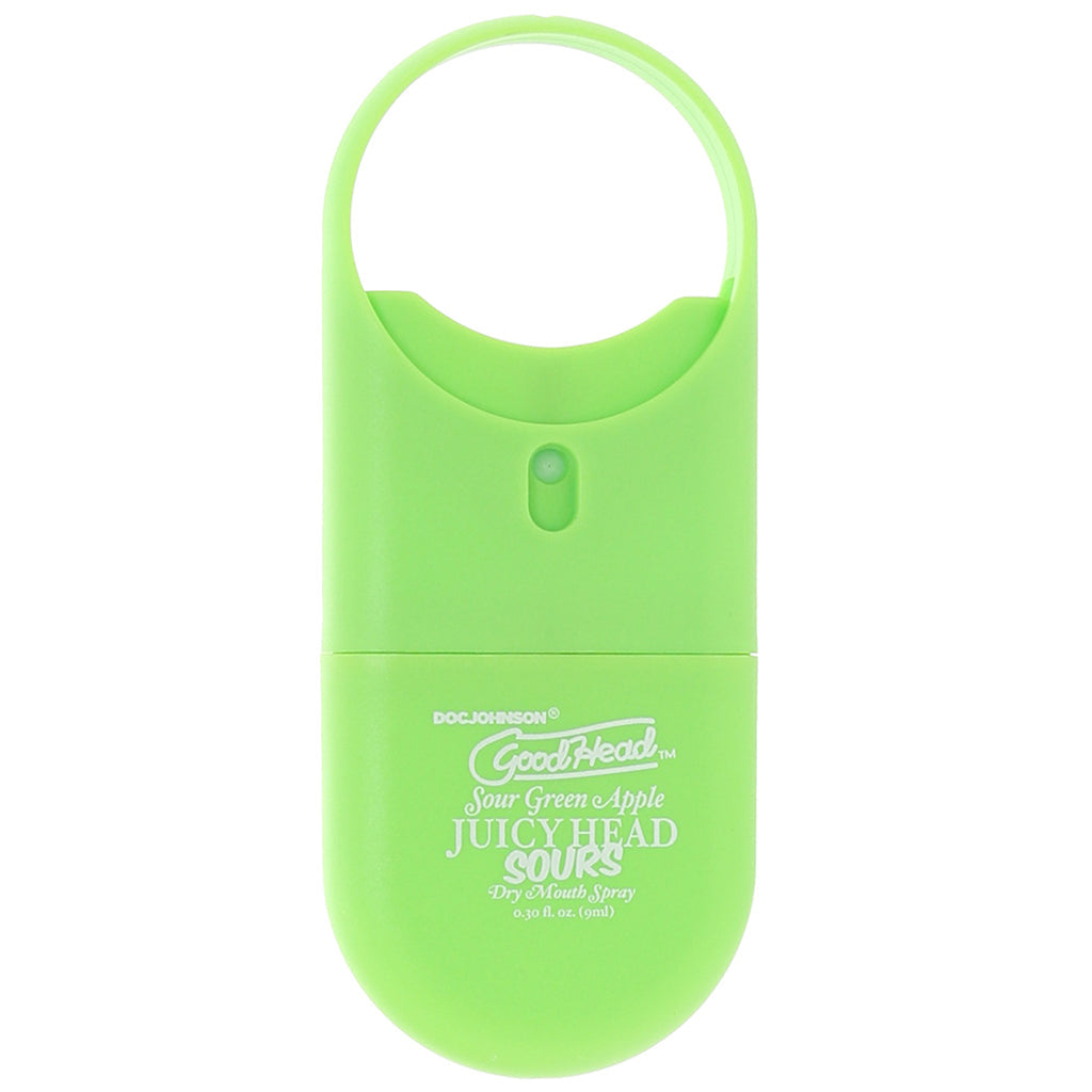 GoodHead Juicy Head Sours Mouth Spray To-Go in Green Apple Lubes and Lotions > Flavored Sex Lubes