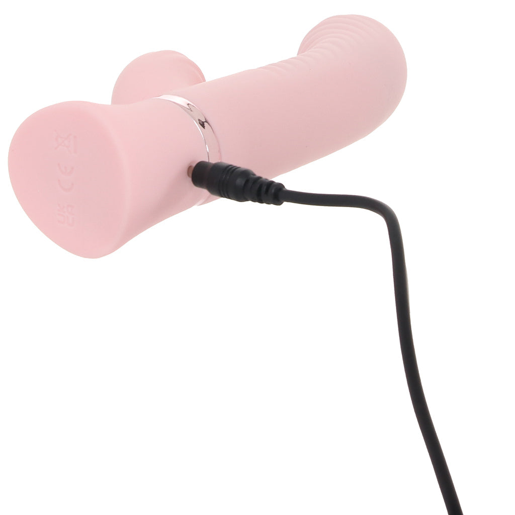 Loveline Mystique Ribbed Mini Rabbit Vibe Vibrators > Rabbit Vibrators