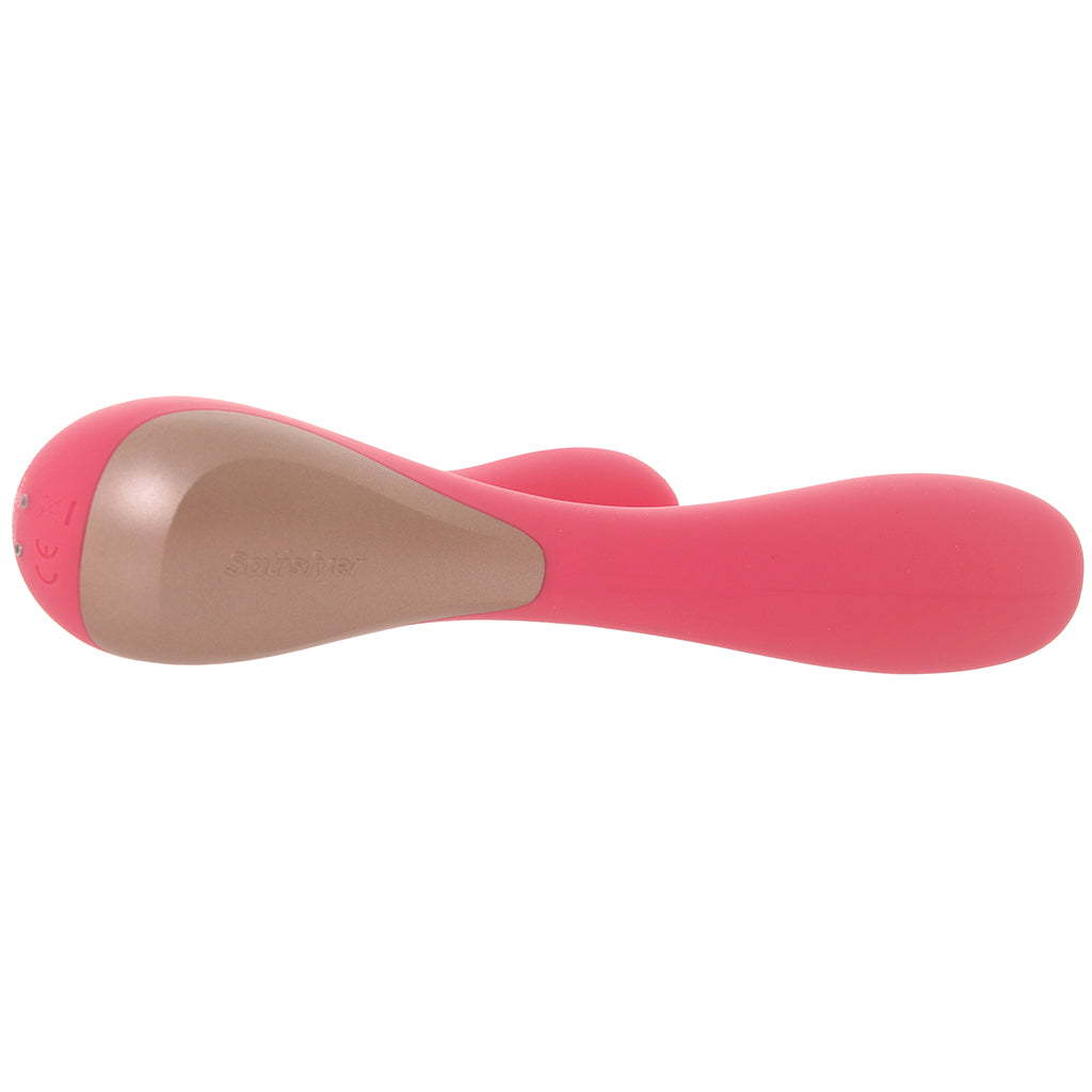 Satisfyer Mono Flex Vibe in Red Vibrators > Rabbit Vibrators