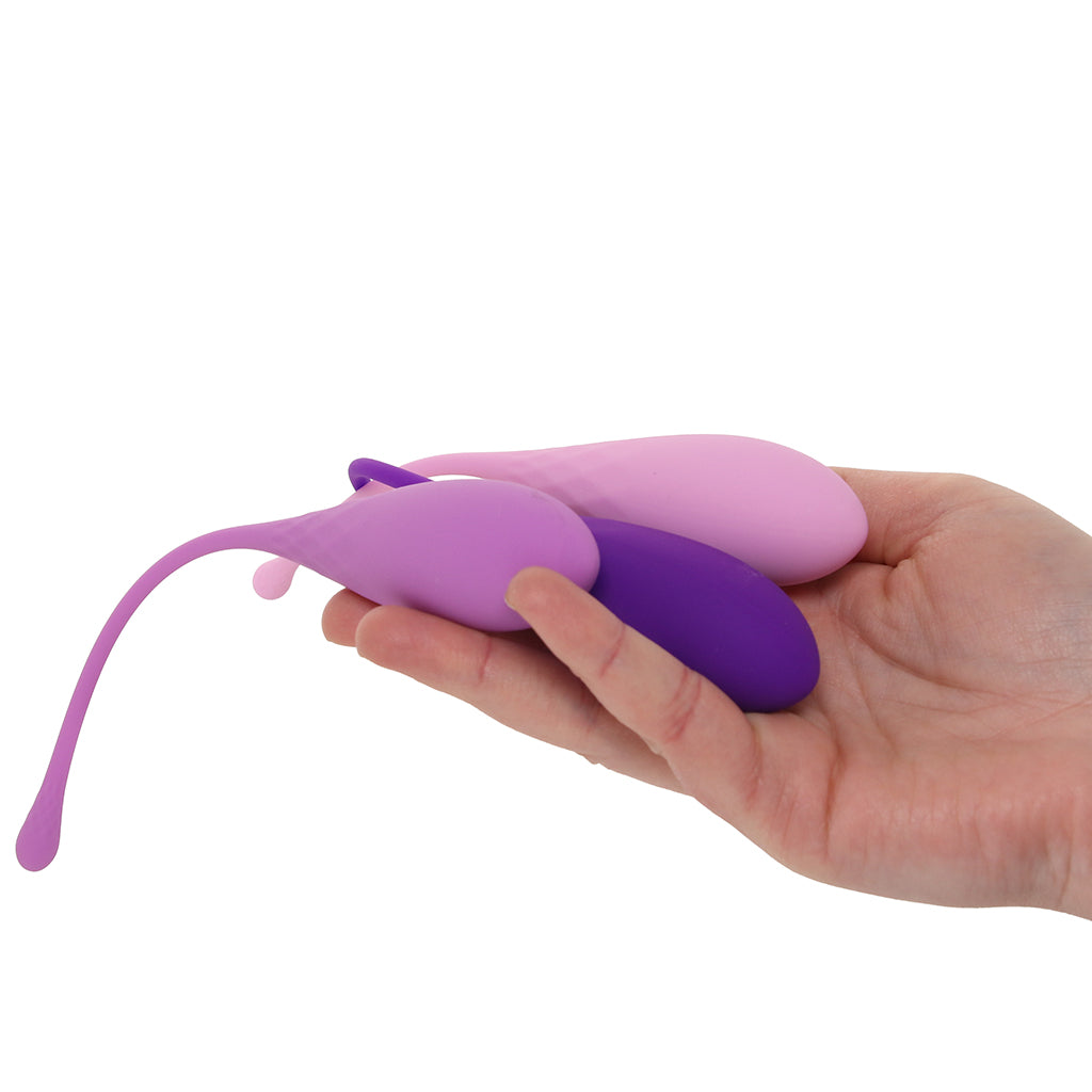 Fantasy For Her Kegel Train-Her Set in Purple Kegel, Ben Wa and Pelvic Health Tools