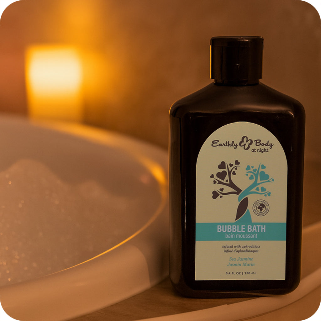 At Night Bubble Bath 8.4oz/250ml in Sea Jasmine Lubes and Lotions > Hair & Skincare