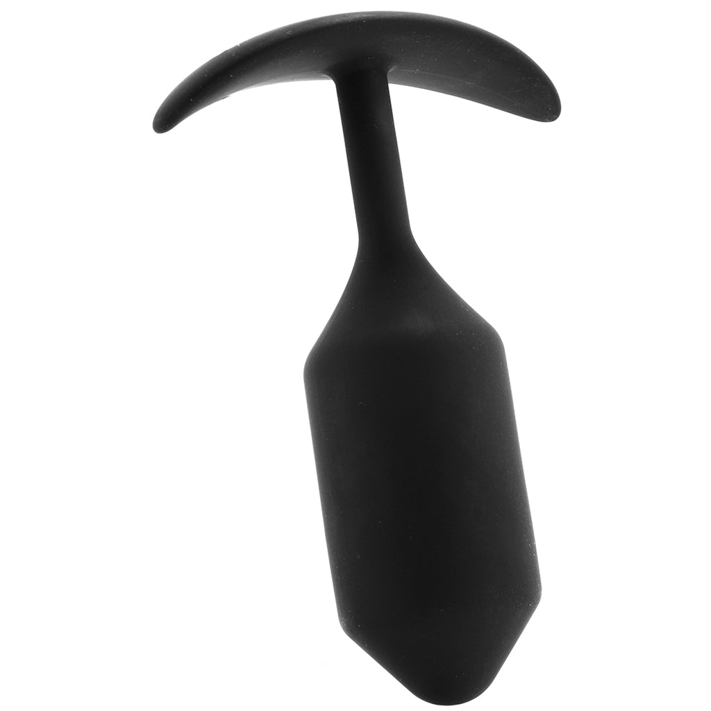 Snug Plug 3 Weighted Silicone Butt Plug Anal Sex Toys > Butt Plugs