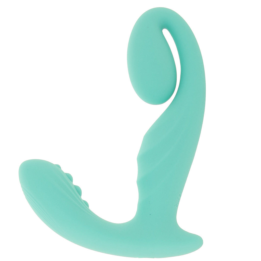 Loveline Bliss Dual Motor Vibe in Green Vibrators > G-Spot Vibrators