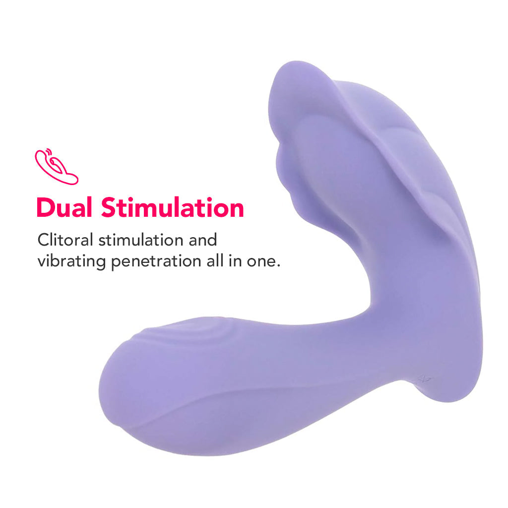 Playboy Lilac Fantasy Wearable Vibe Vibrators > Wearable & Panty Vibrators